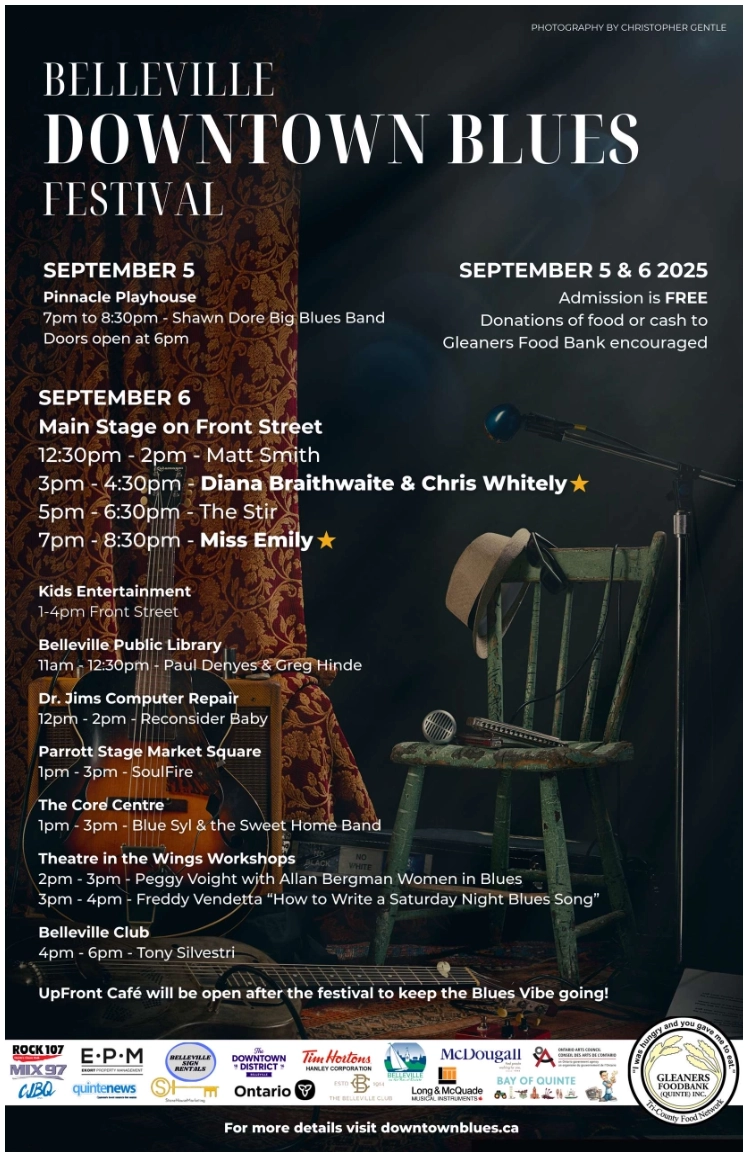 Downtown Blues Schedule